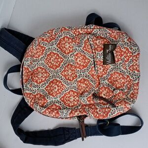 Matilda Jane Floral Orange and Cream Backpack